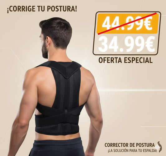 Corrector de Postura Ajustable y Transpirable " ERGOFLEX"